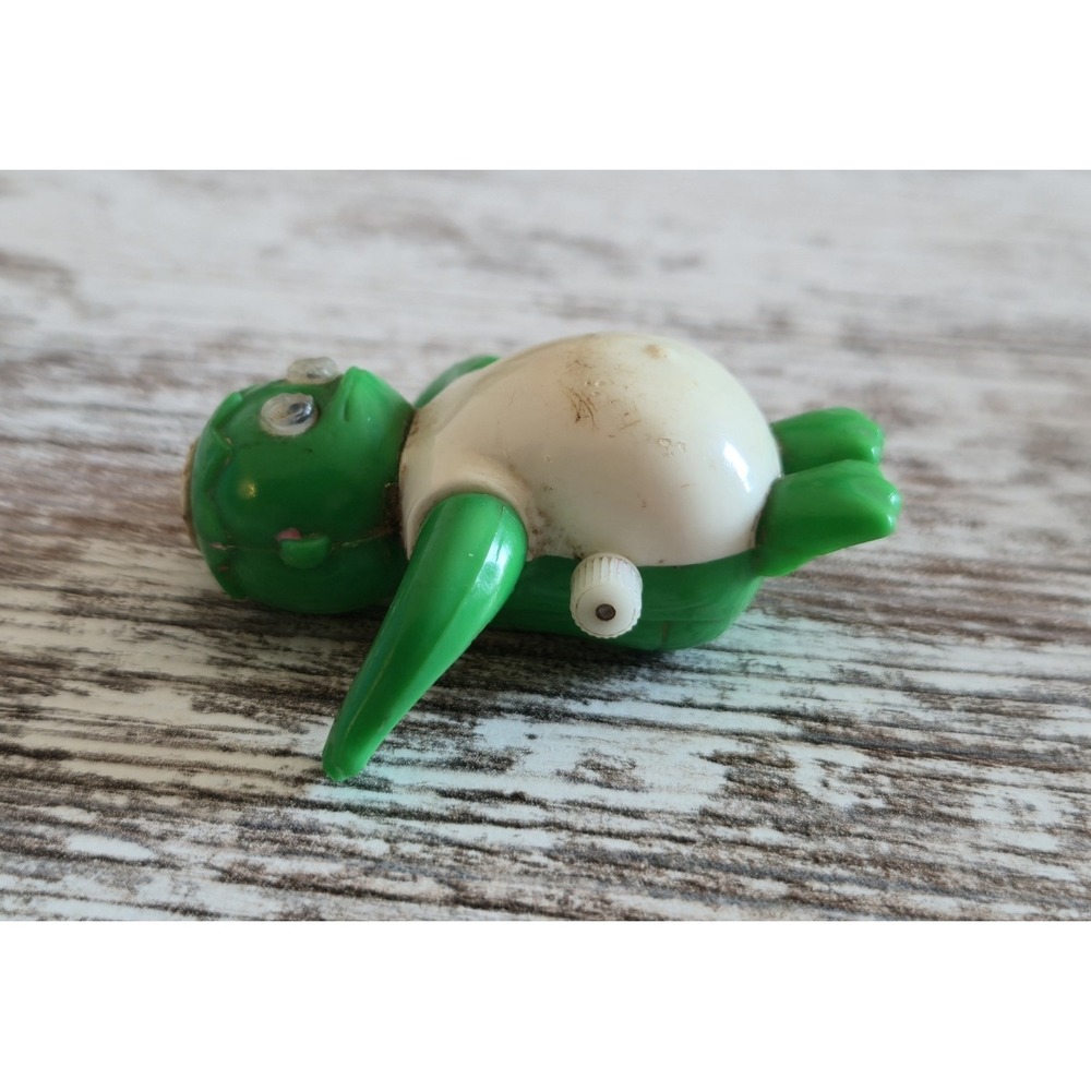 Vintage 1977 Tomy Wind-Up Swimming Kappa Figure - Made in Singapore